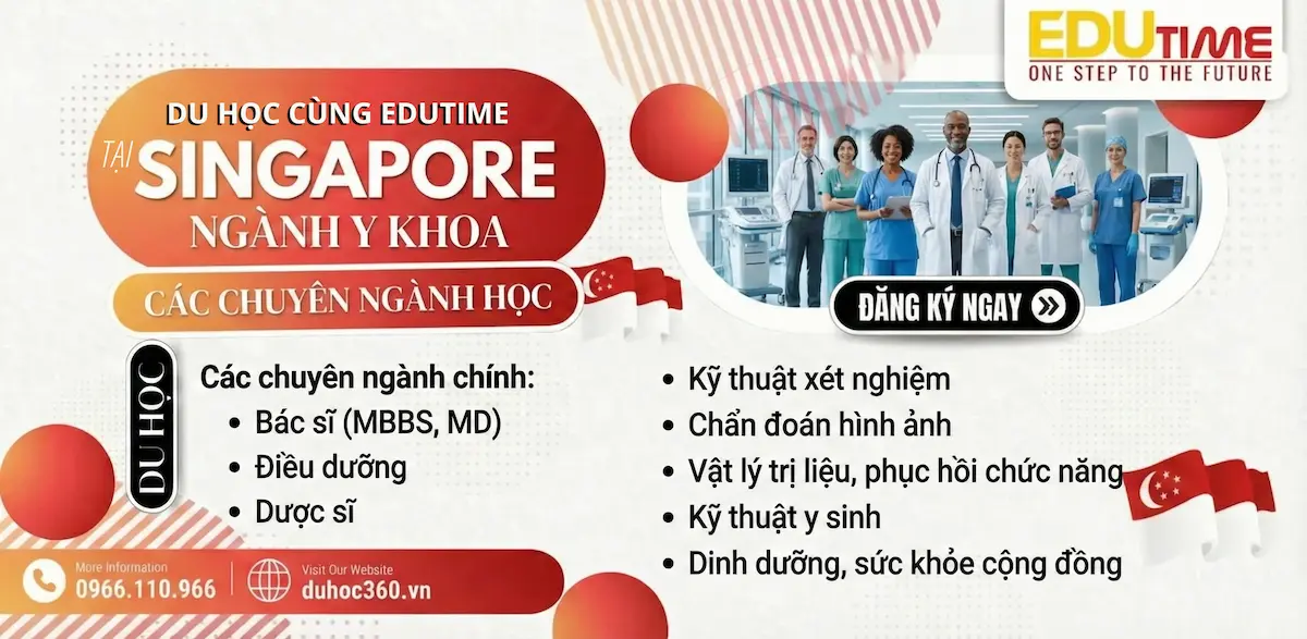 Du học Singapore ngành Y khoa 2 Du học Singapore ngành Y khoa học những chuyên ngành nào?
