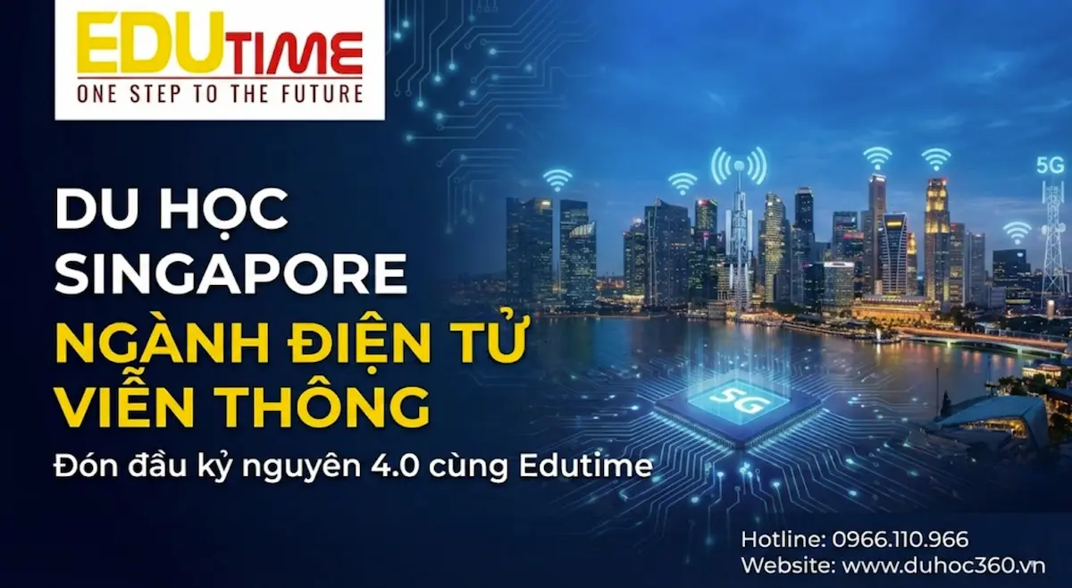 Du học ngành Điện tử Viễn thông Singapore: Sự nghiệp bền vững! 1 Du học ngành Điện tử Viễn thông Singapore
