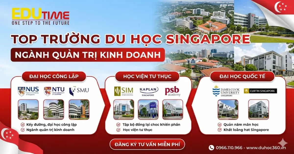 Du Học Singapore Ngành Quản Trị Kinh Doanh 2 Top trường du học Singapore ngành Quản trị kinh doanh