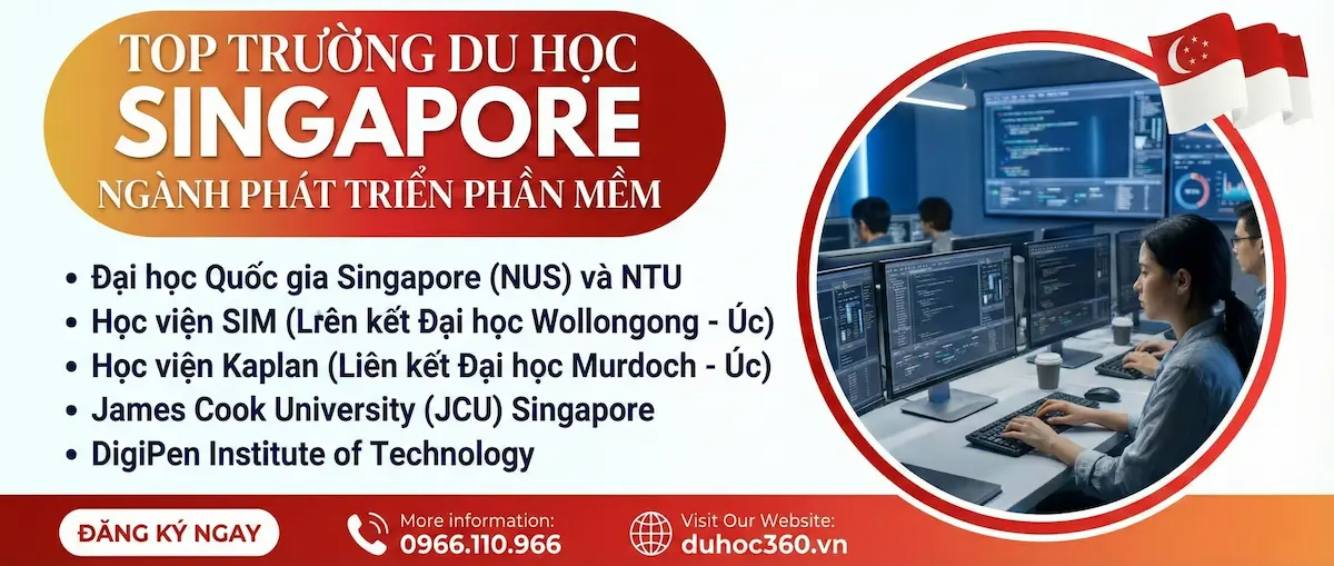 Du học Singapore ngành Phát triển phần mềm 2 Top trường du học Singapore ngành phát triển phần mềm