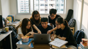 chi phi du hoc singapore bi mat cuc soc ve tien nha 1