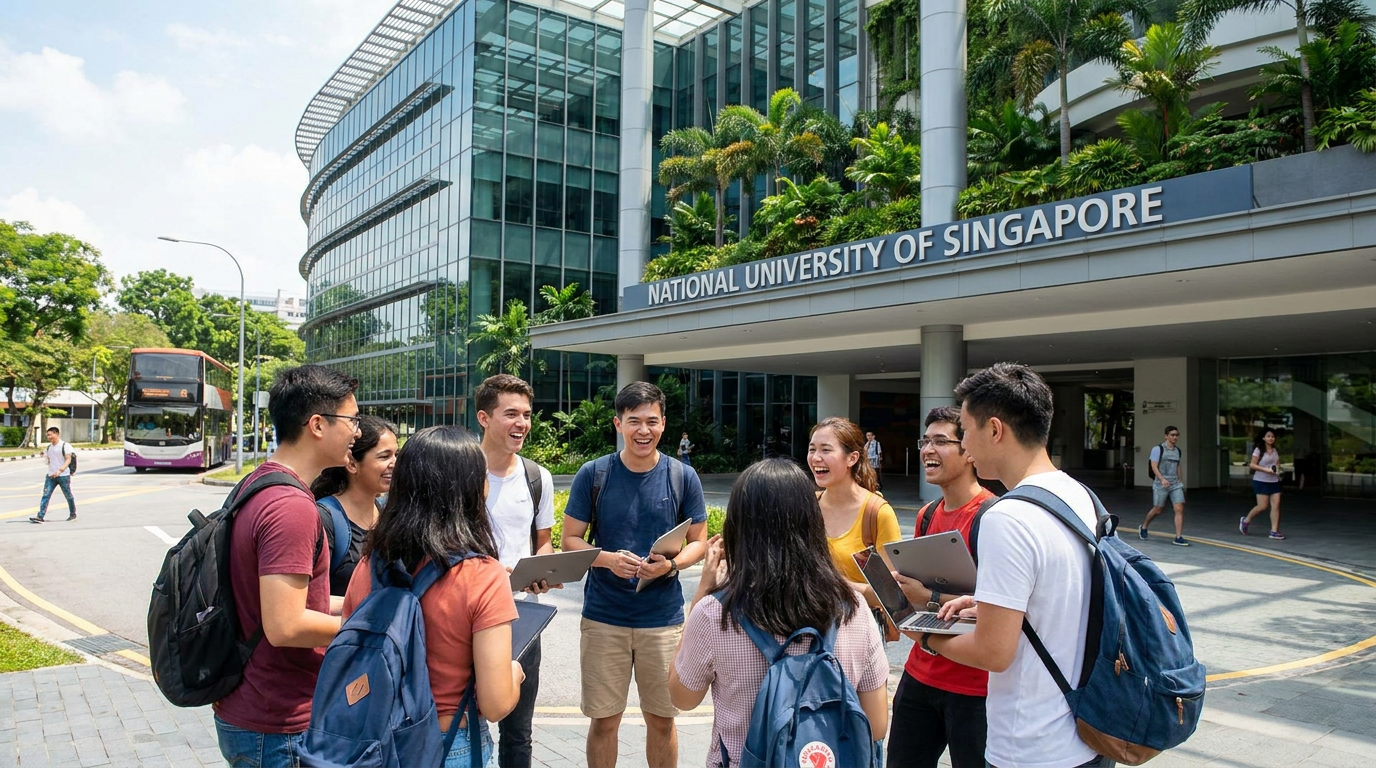 Sinh viên học tập tại đại học công lập Singapore - Đại học công lập Singapore: lựa chọn hoàn hảo hay sai lầm?