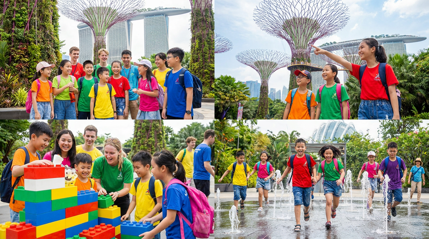 Độ tuổi du học hè Singapore từ 7 đến 11 tuổi giúp trẻ rèn luyện tính tự lập sớm - Độ tuổi du học hè Singapore: bí quyết hoàn hảo cho con