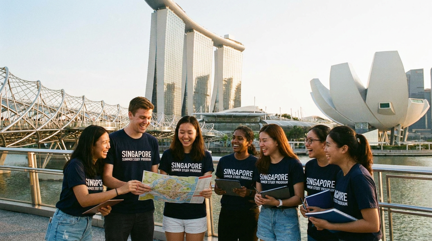 Du học hè Singapore: 5 lợi ích vàng cực kỳ tuyệt vời 1 Trải nghiệm du học hè Singapore giúp các em tự tin giao tiếp và kết nối bạn bè quốc tế - Du học hè Singapore: 5 lợi ích vàng cực kỳ tuyệt vời