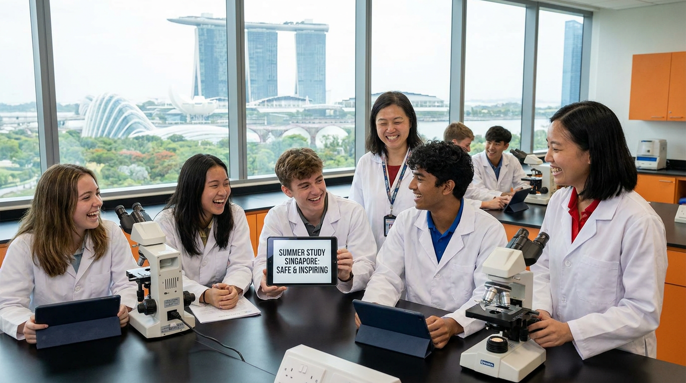 Du học hè Singapore có an toàn không? Bí kíp an tâm 100% 2 Môi trường giáo dục tiên tiến giúp giải đáp trọn vẹn thắc mắc du học hè Singapore có an toàn không. - Du học hè Singapore có an toàn không? Bí kíp an tâm 100%