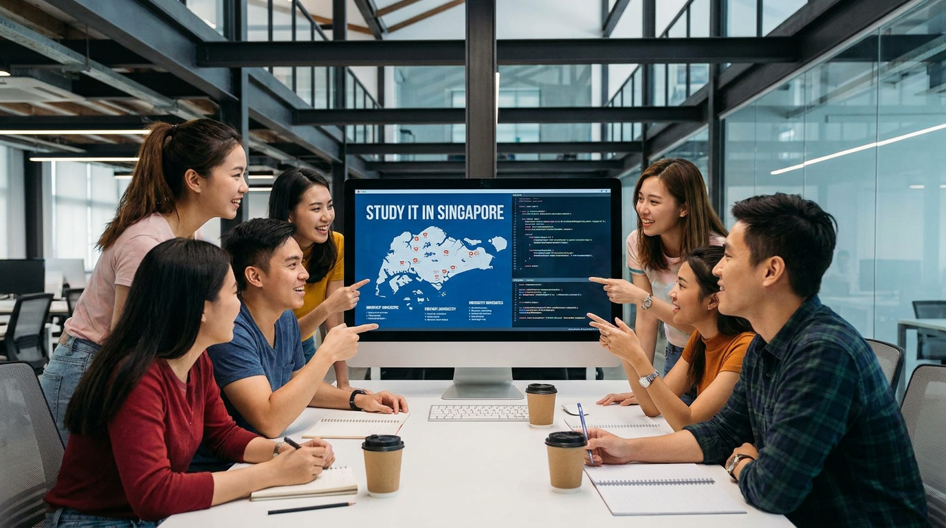 Du học Singapore ngành IT mang đến môi trường học tập hiện đại và năng động bậc nhất - Du học Singapore ngành IT: Bí quyết tuyệt vời để bứt phá