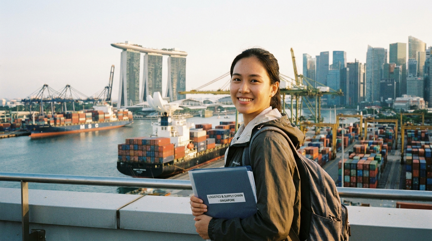 Du học Singapore ngành Logistics: Khám phá mỏ vàng cực hot 1 Du học Singapore ngành Logistics mở ra cơ hội trải nghiệm thực tế tại các cảng biển lớn - Du học Singapore ngành Logistics: Khám phá mỏ vàng cực hot