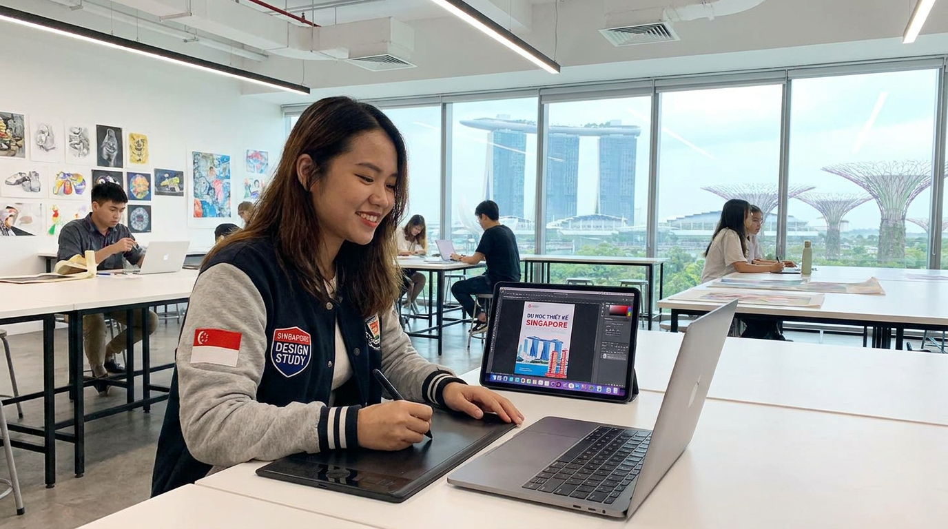 Hành trình du học thiết kế Singapore mở ra cơ hội phát triển tiềm năng sáng tạo không giới hạn - Du học thiết kế Singapore: Khám phá đam mê tuyệt đỉnh!