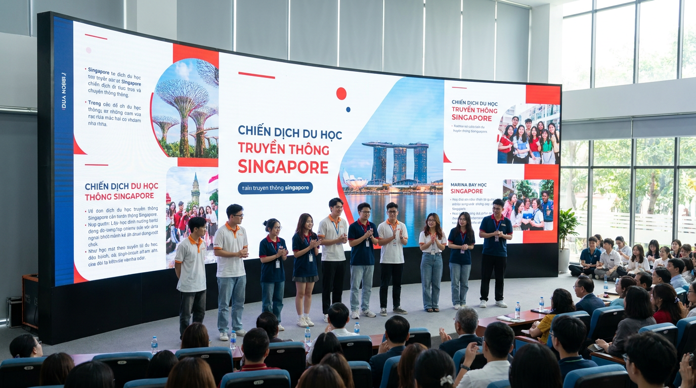 Du học truyền thông Singapore cung cấp kiến thức thực tiễn bám sát xu hướng thị trường - Du học truyền thông Singapore: Bí quyết bứt phá tuyệt vời!