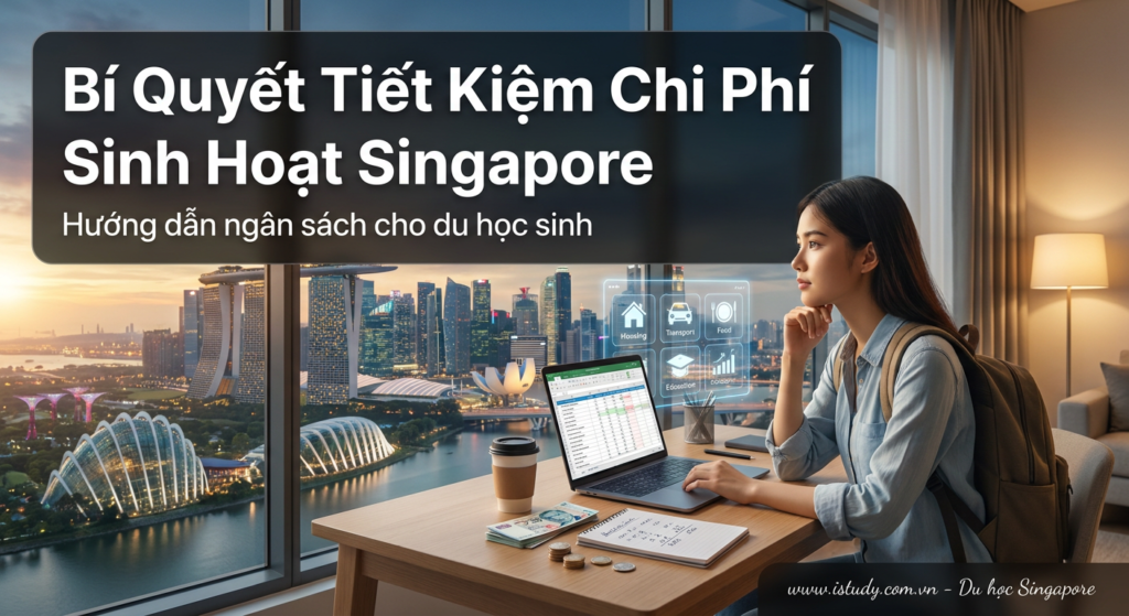 chi phi sinh hoat singapore bi quyet cho du hoc sinh