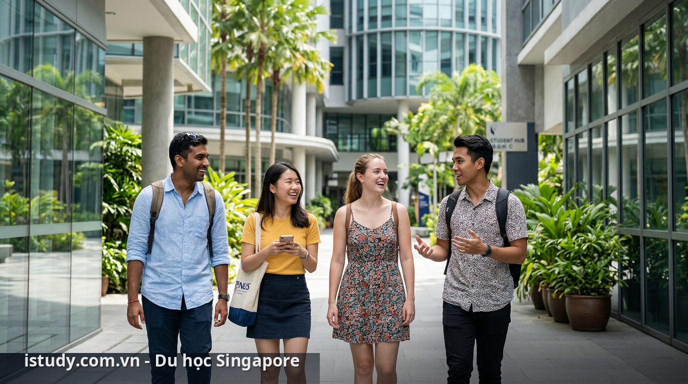 Kinh nghiệm sống ở Singapore giúp bạn nhanh chóng hòa nhập môi trường mới. - chuẩn bị hành lý du học Singapore