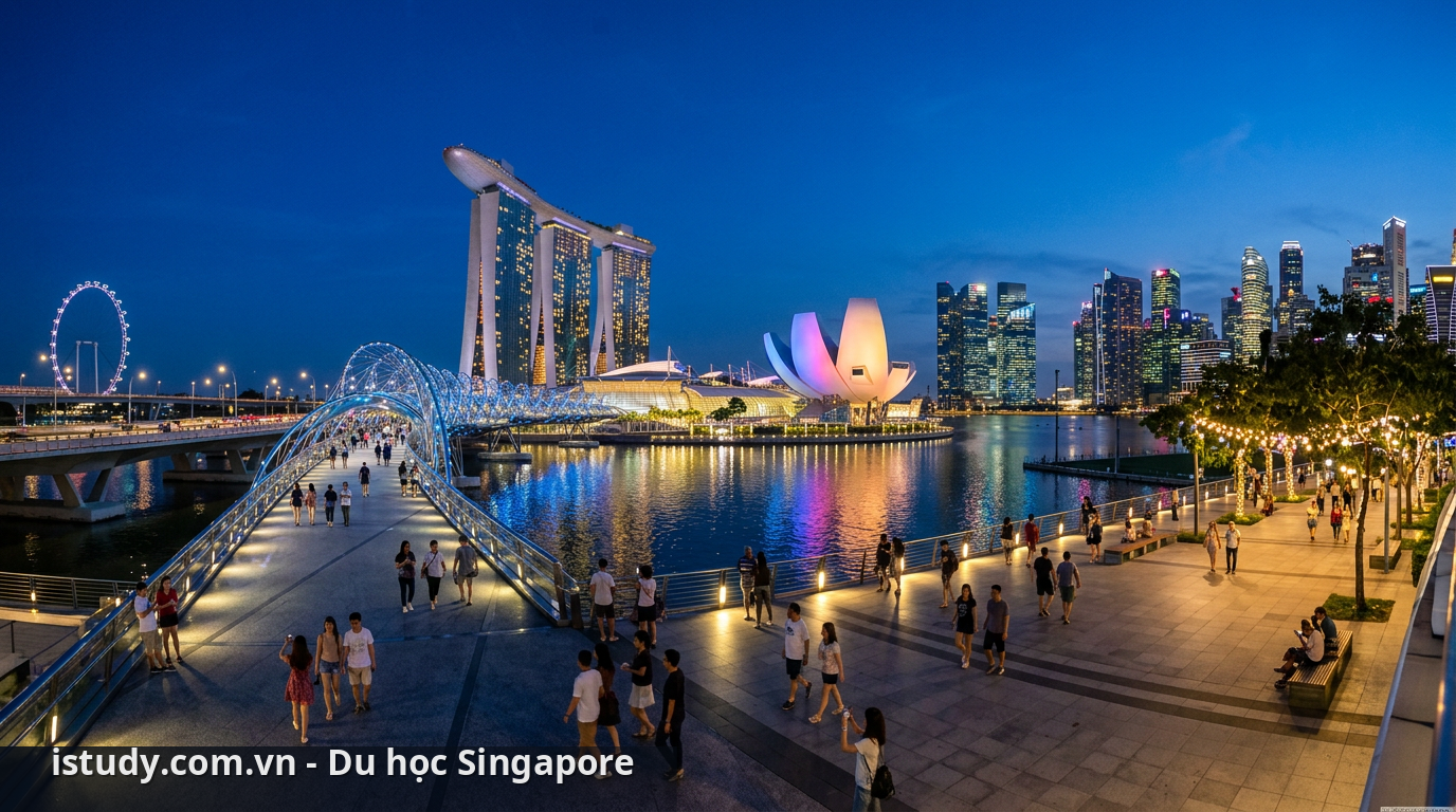 Khung cảnh rực rỡ tại các địa điểm du lịch Singapore miễn phí - địa điểm du lịch Singapore miễn phí