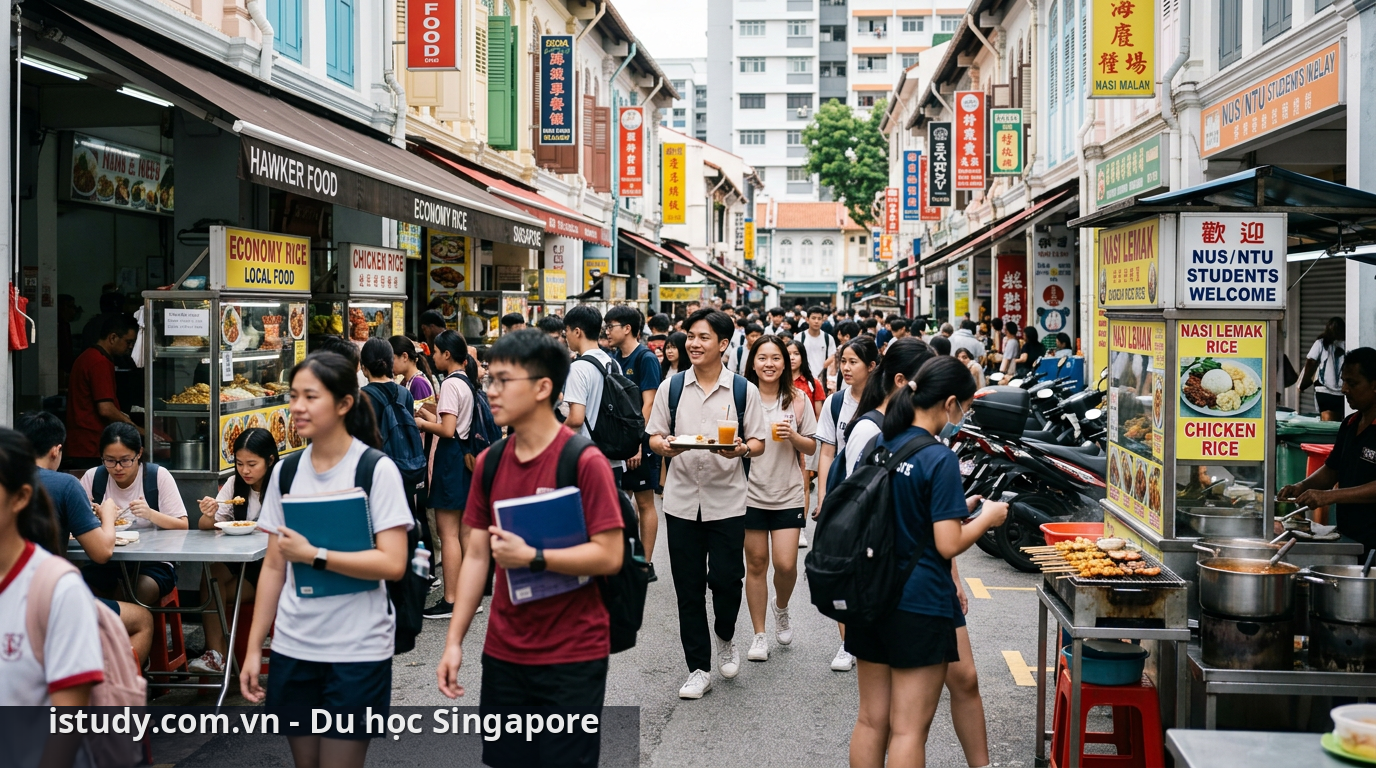 Trải nghiệm cuộc sống du học Singapore thực tế - du học Singapore