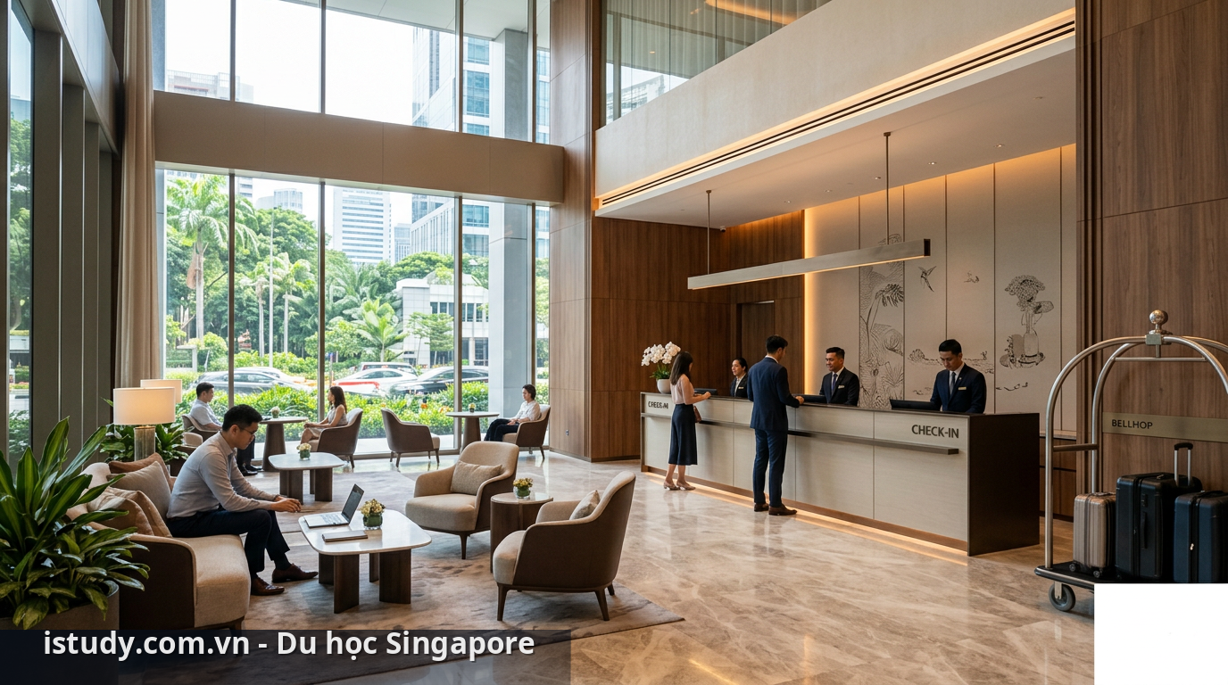Tận hưởng lưu trú tiện lợi tại các khách sạn hàng đầu Singapore - khách sạn đưa đón sân bay Singapore