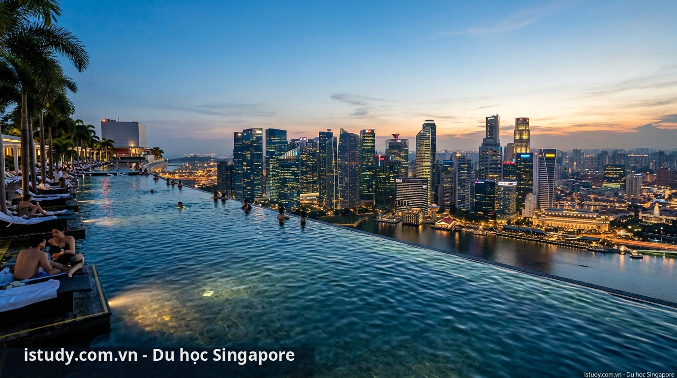 Trải nghiệm đẳng cấp tại khách sạn hồ bơi vô cực Singapore - khách sạn hồ bơi vô cực Singapore