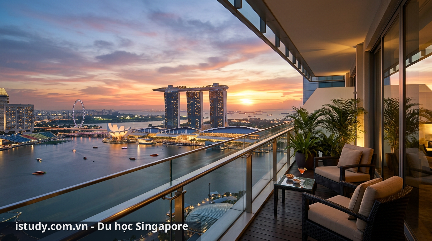 Khách sạn sang trọng Singapore với view vịnh Marina Bay tuyệt đẹp - khách sạn sang trọng Singapore