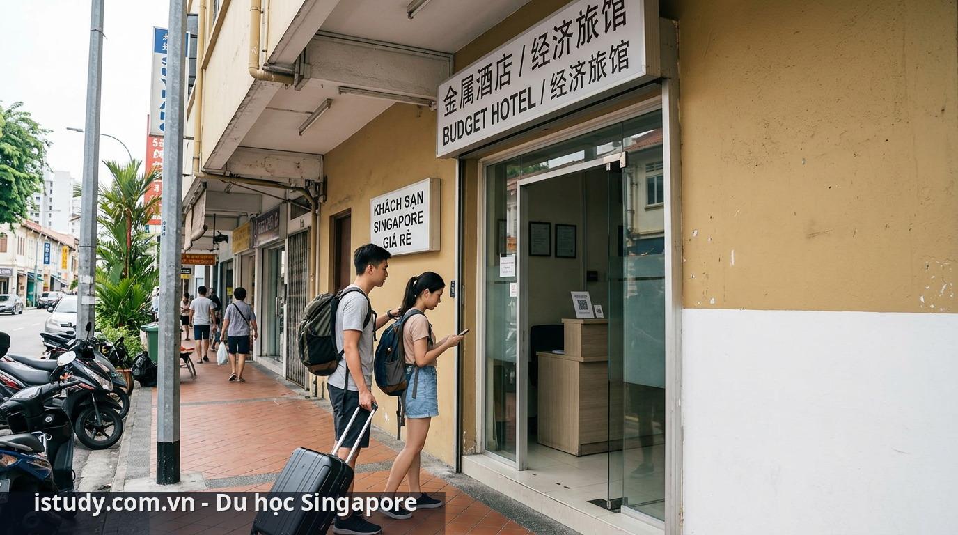 Khách sạn Singapore giá rẻ thường tập trung ở các khu vực như Geylang hoặc Lavender. - khách sạn Singapore giá rẻ