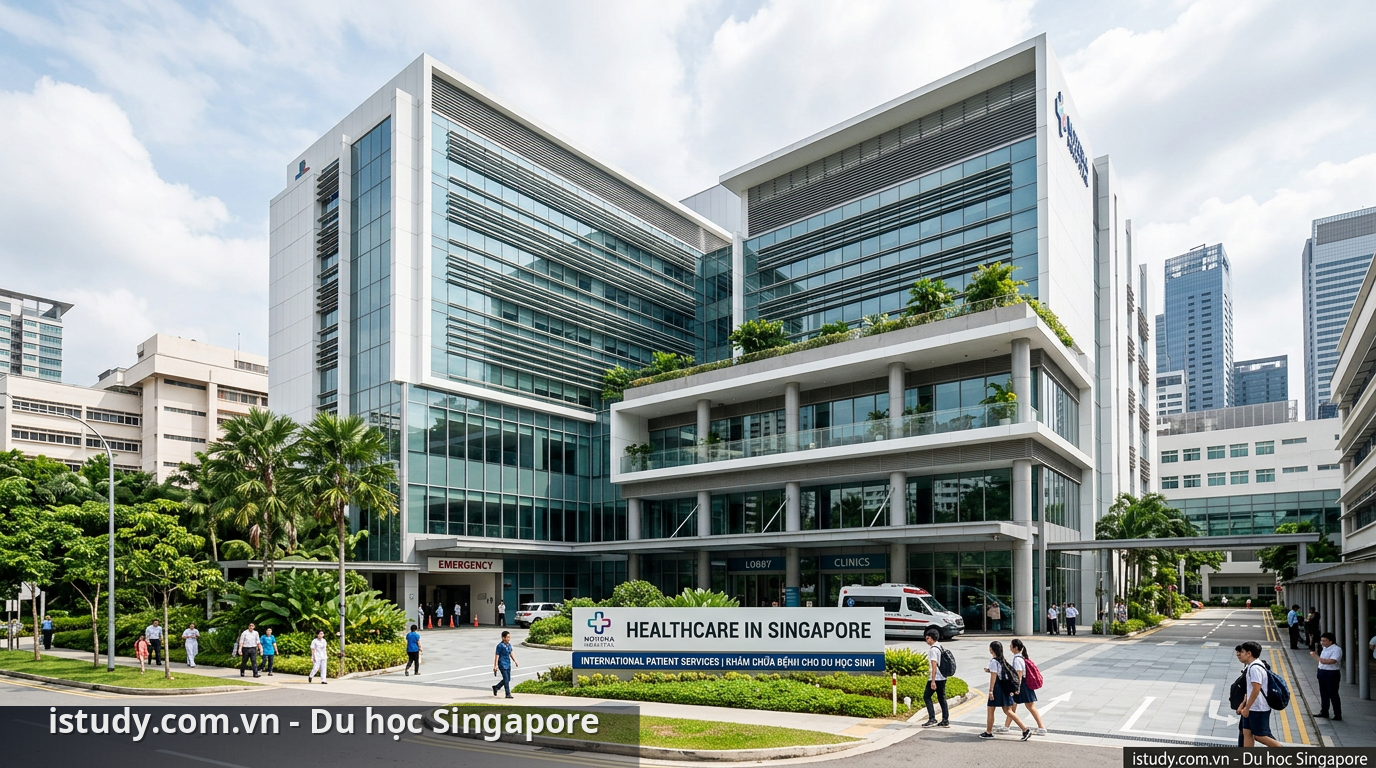 Hệ thống y tế Singapore với cơ sở hạ tầng hiện đại bậc nhất - y tế Singapore