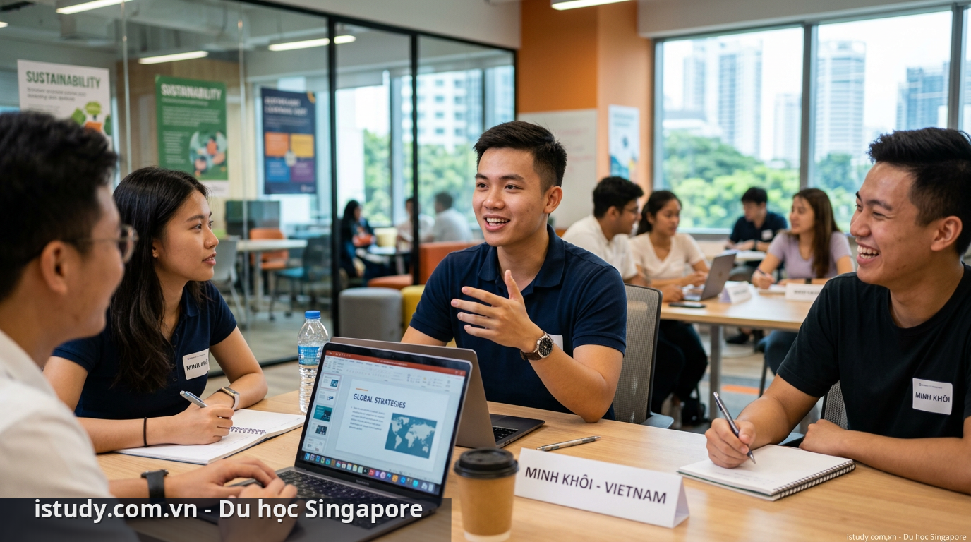 Cải thiện tiếng Anh du học để tự tin hòa nhập tại trường học Singapore - cải thiện tiếng Anh du học