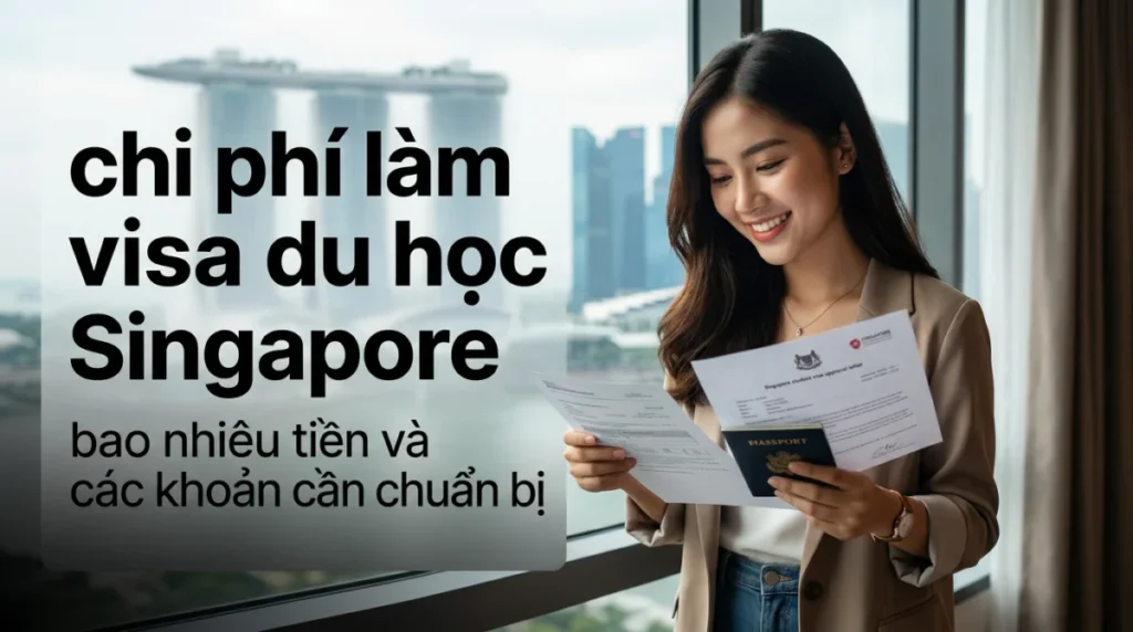 chi phi lam visa du hoc singapore bao nhieu tien va cac khoan can chuan bi