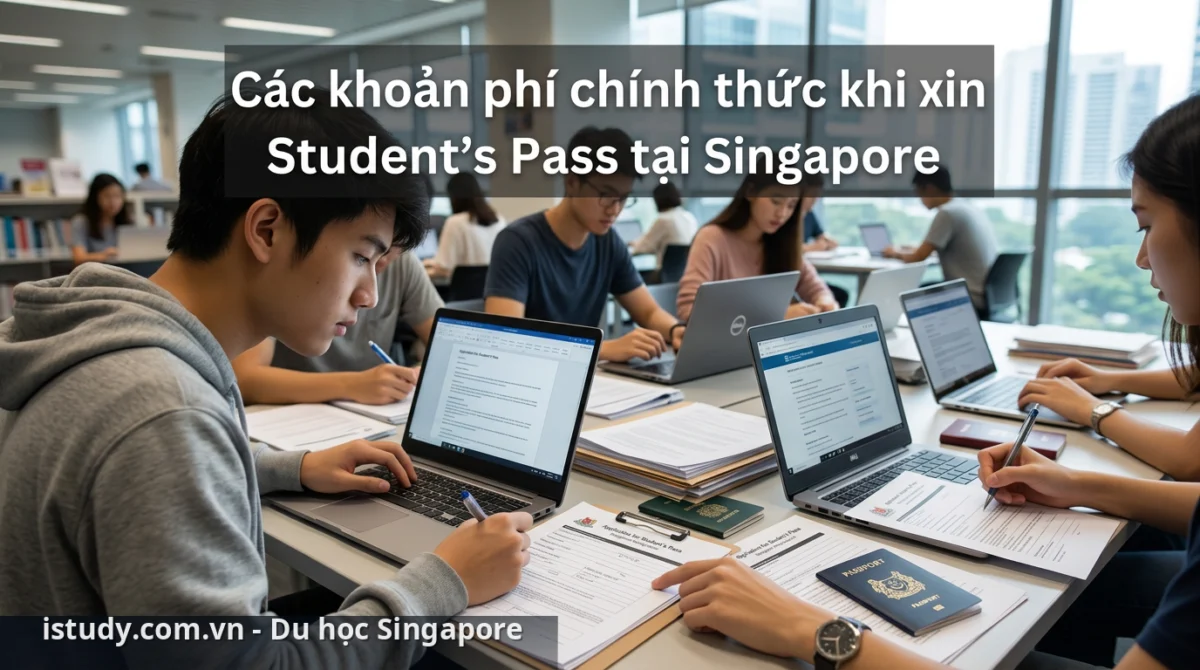 Sinh viên cần nắm rõ các khoản lệ phí visa du học Singapore trước khi nộp hồ sơ - chi phí làm visa du học Singapore