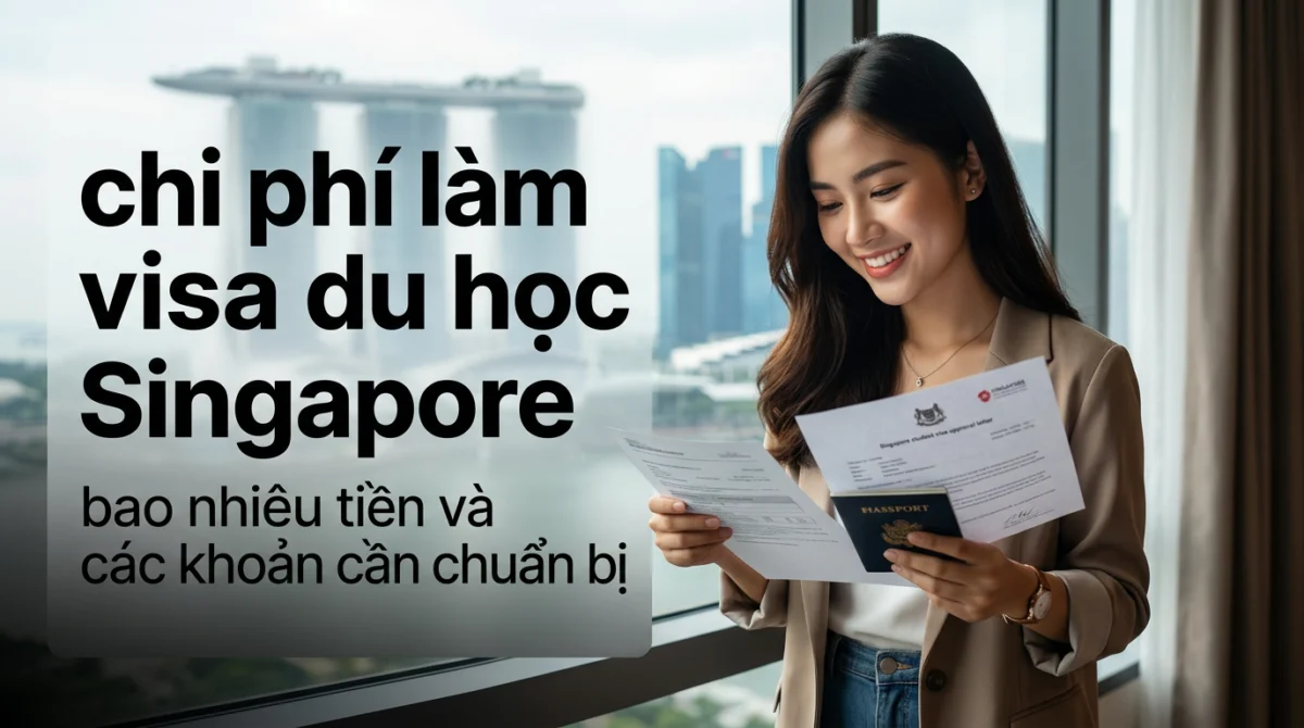 chi phi lam visa du hoc singapore bao nhieu tien va cac khoan can chuan bi