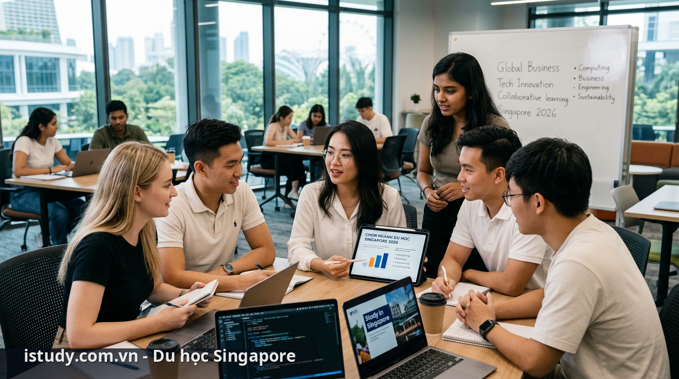 Lựa chọn ngành du học Singapore 2026 phù hợp là bước đệm quan trọng cho tương lai - chọn ngành du học Singapore 2026