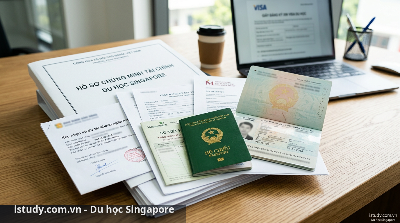 Hồ sơ tài chính du học Singapore cần được chuẩn bị đầy đủ - chứng minh tài chính du học