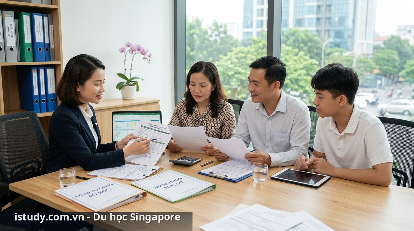 Tư vấn chứng minh tài chính thu nhập tự do cho du học Singapore - chứng minh tài chính thu nhập tự do
