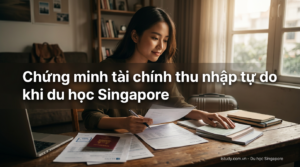 chung minh tai chinh thu nhap tu do khi du hoc singapore