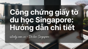 cong chung giay to du hoc singapore huong dan chi tiet