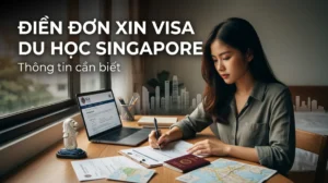 dien don xin visa du hoc singapore thong tin can biet