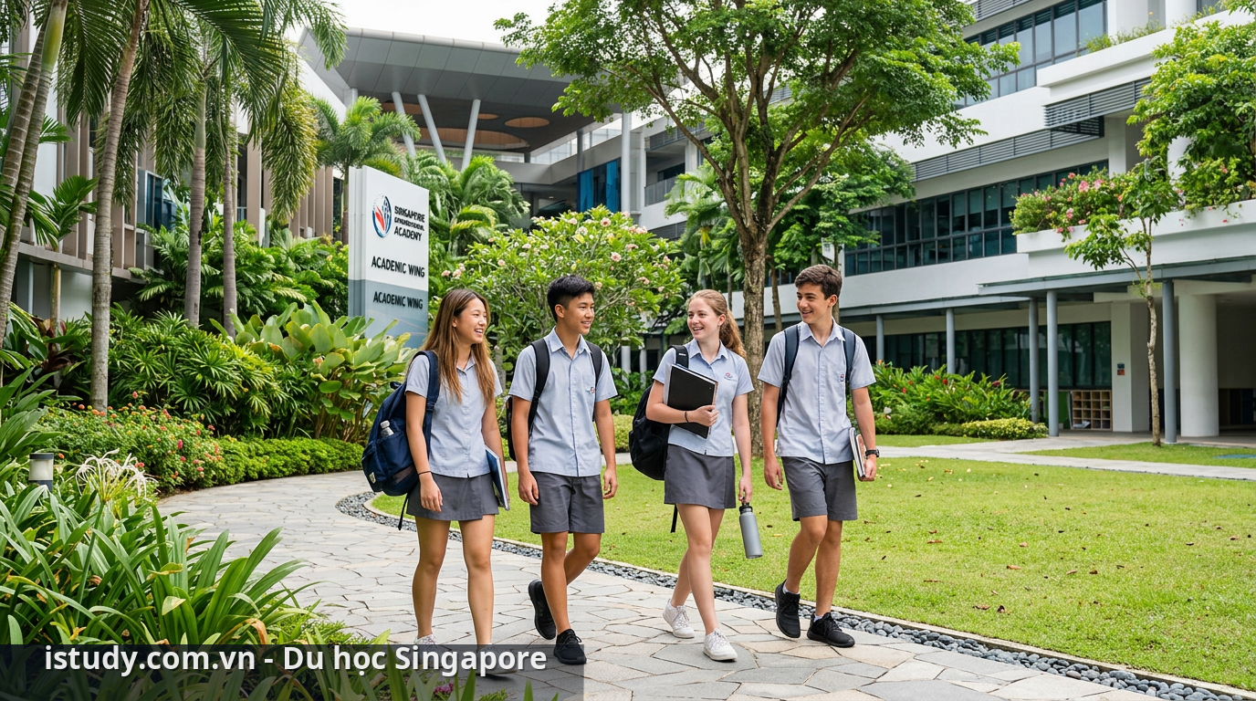 Cơ sở vật chất hiện đại hỗ trợ học sinh trong suốt quá trình du học singapore - điều kiện du học singapore