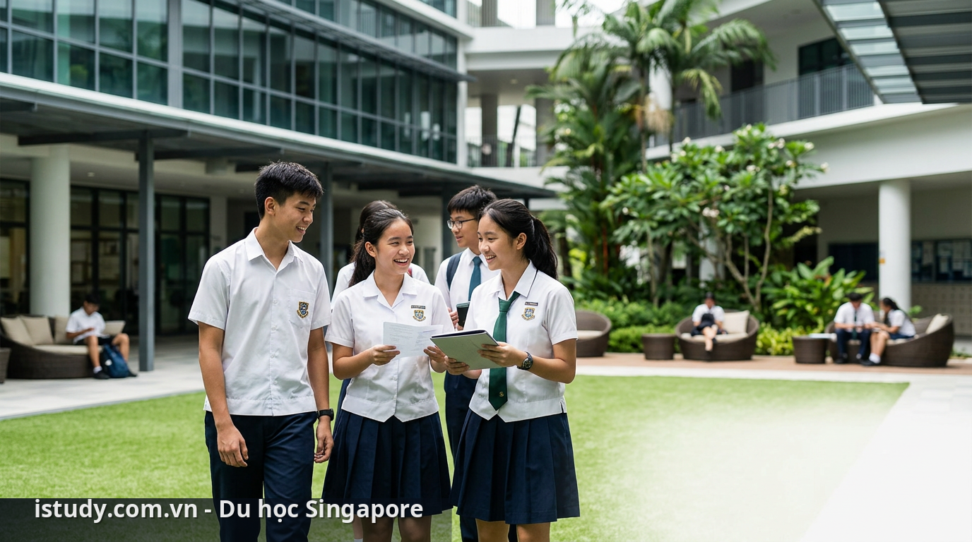Môi trường học tập tiêu chuẩn quốc tế khi đáp ứng điều kiện du học singapore - điều kiện du học singapore