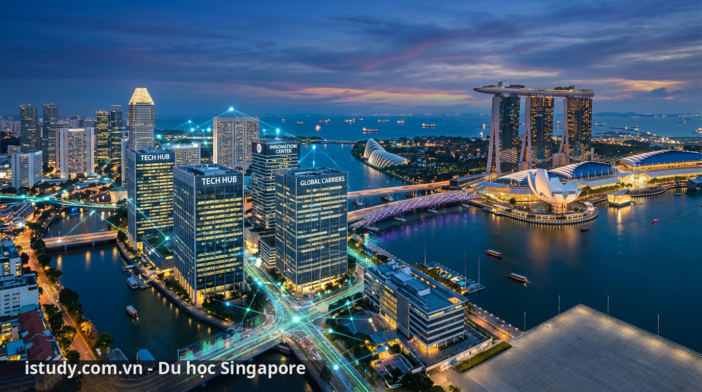Du học Singapore ngành IT mở ra cơ hội việc làm lớn tại trung tâm công nghệ hàng đầu châu Á - du học Singapore ngành IT
