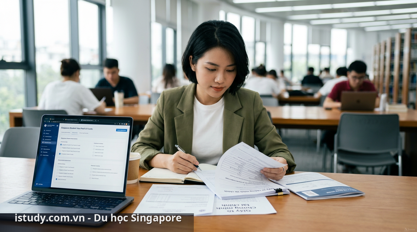 Giấy tờ chứng minh tài chính du học Singapore cần những gì? 2 Quy trình chuẩn bị giấy tờ chứng minh tài chính du học Singapore - giấy tờ chứng minh tài chính