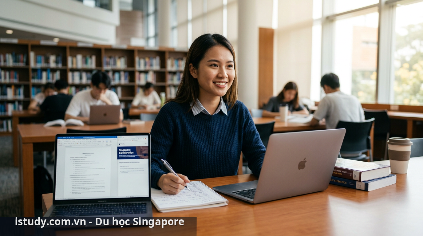 Nỗ lực săn học bổng du học Singapore là hành trình xứng đáng - hồ sơ học bổng Singapore