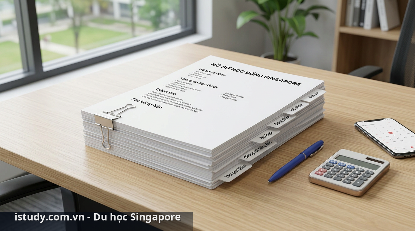Chuẩn bị hồ sơ học bổng Singapore đòi hỏi sự cẩn thận - hồ sơ học bổng Singapore