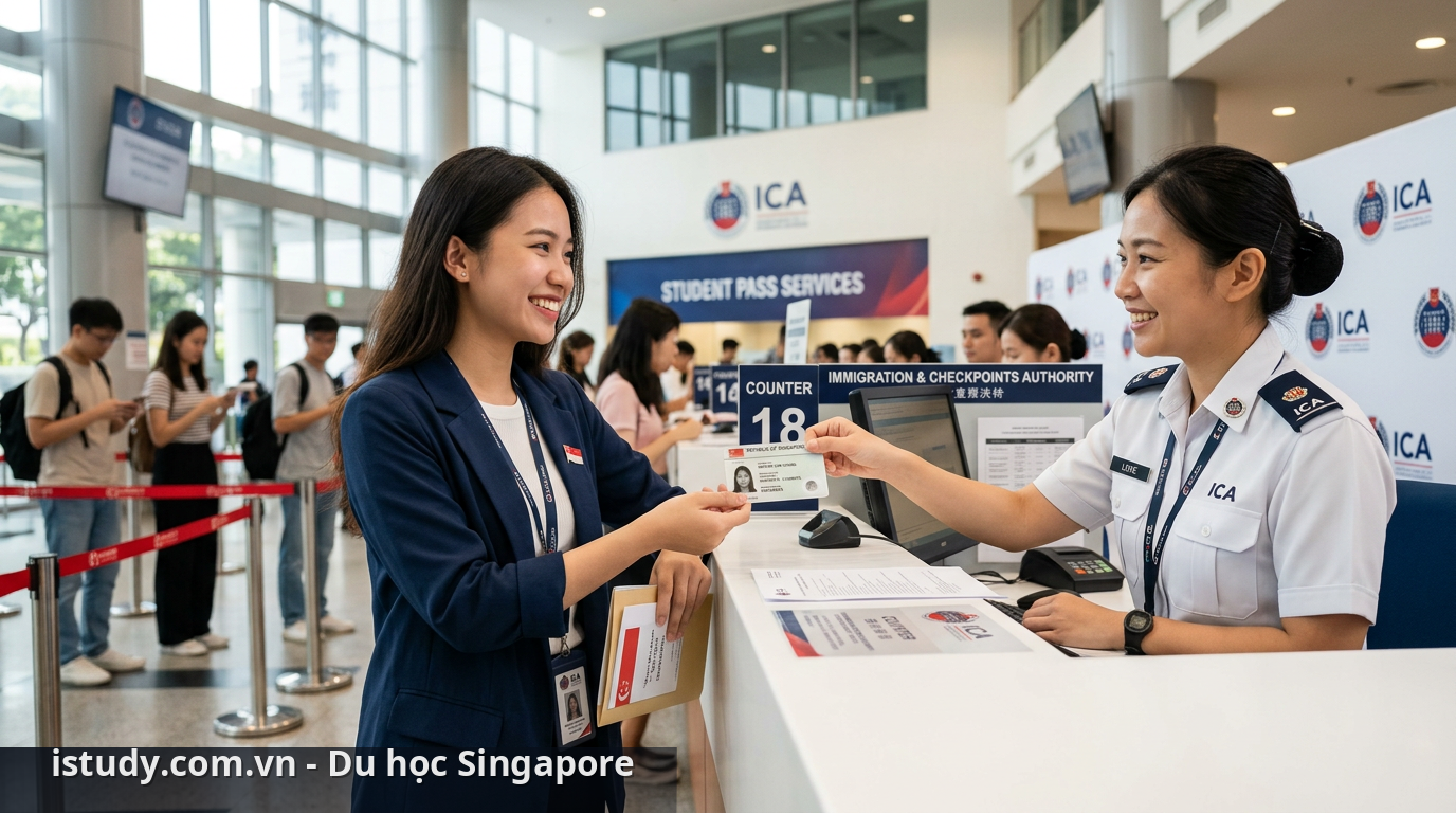 Nhận thẻ Student Pass thành công tại Singapore nhờ sự chuẩn bị kỹ lưỡng - hồ sơ visa du học Singapore