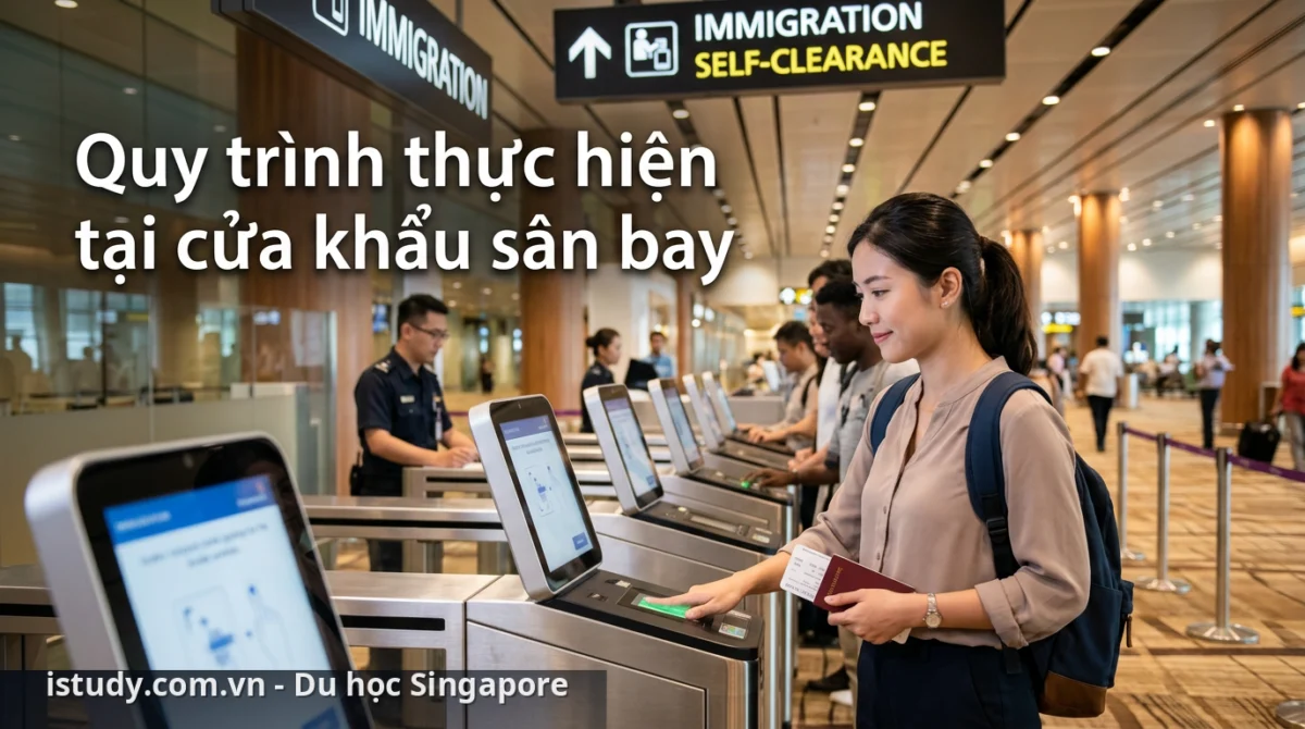 Hướng dẫn chi tiết thủ tục nhập cảnh Singapore cho người mới bắt đầu 2 Quy trình kiểm soát an ninh sinh trắc học được áp dụng phổ biến khi thực hiện thủ tục nhập cảnh Singapore - thủ tục nhập cảnh Singapore