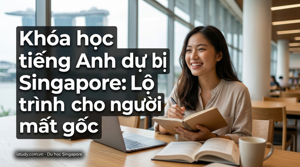 khoa hoc tieng anh du bi singapore lo trinh cho nguoi mat goc