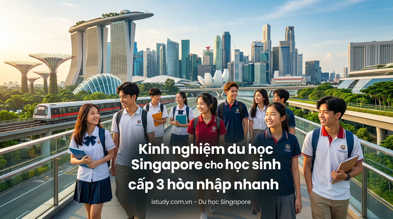 kinh nghiem du hoc singapore cho hoc sinh cap 3 hoa nhap nhanh