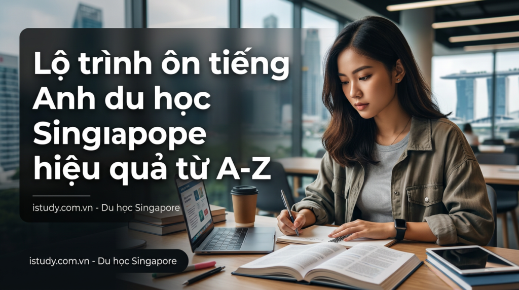 lo trinh on tieng anh du hoc singapore hieu qua tu a z