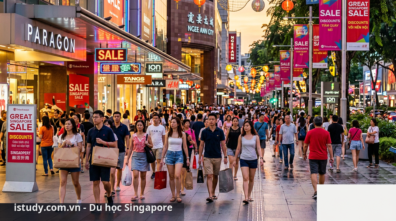 Trải nghiệm mua sắm ở Singapore sôi động và nhộn nhịp - mua sắm ở Singapore