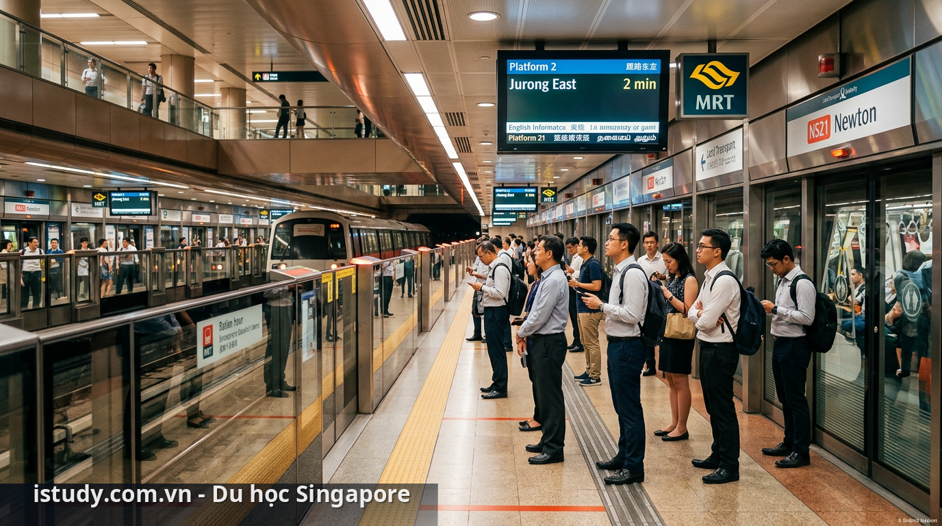Hệ thống phương tiện công cộng Singapore hiện đại và tiện lợi - phương tiện công cộng Singapore