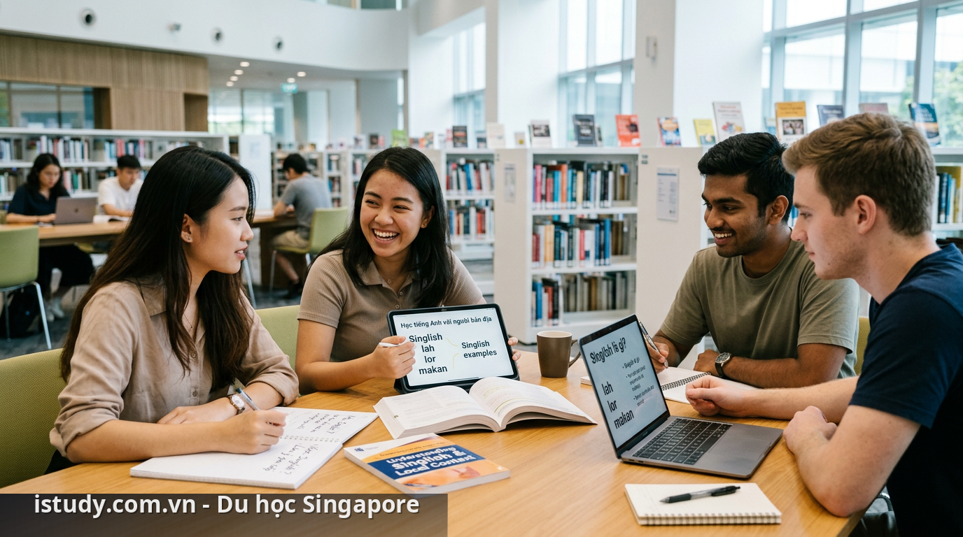 Bí quyết hiểu tiếng Anh người Singapore dành cho du học sinh - Singlish là gì