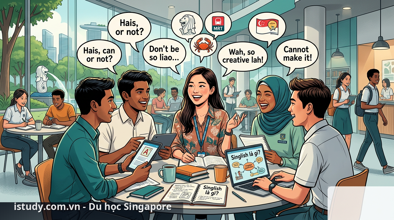 Singlish là gì trong môi trường giao tiếp đa văn hóa - Singlish là gì