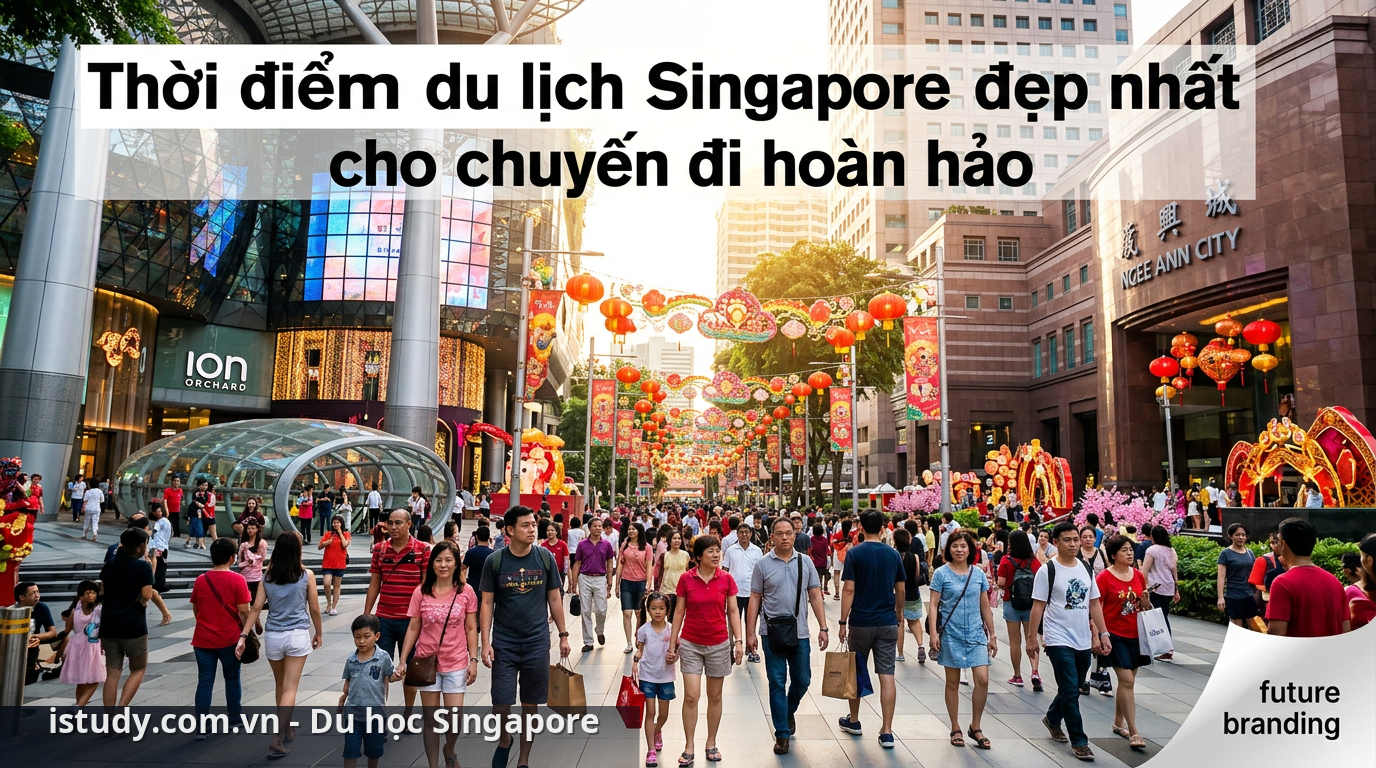 Đi Singapore mùa nào đẹp cho các tín đồ mua sắm - thời điểm du lịch Singapore