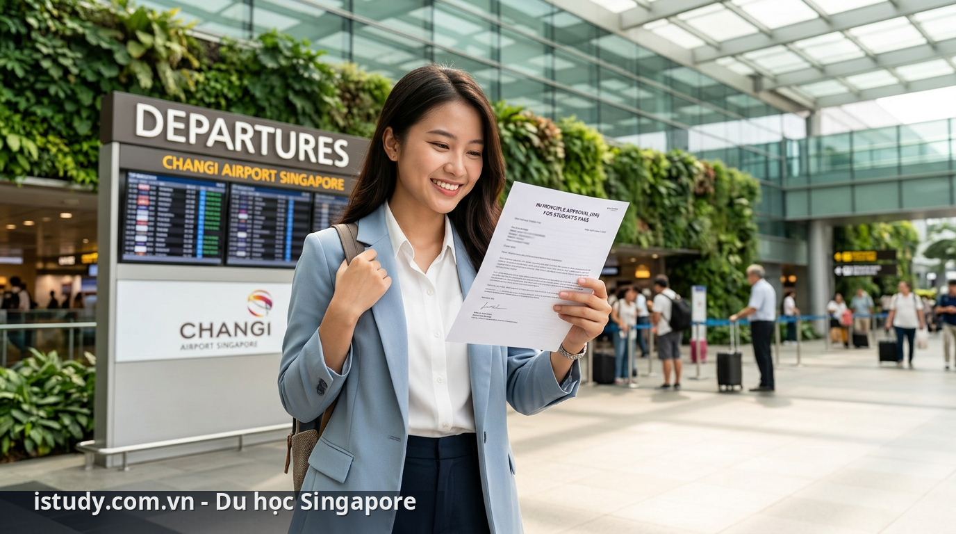 Thủ tục làm visa du học Singapore mới nhất năm 2024 2 Nhận thư IPA mở ra quy trình xin visa du học Singapore thành công - thủ tục làm visa du học Singapore