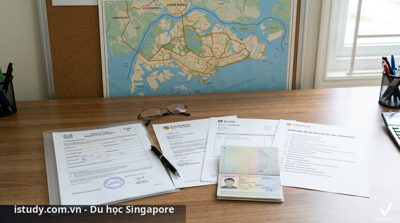 Thủ tục làm visa du học Singapore mới nhất năm 2024 1 Chuẩn bị hồ sơ thủ tục làm visa du học Singapore kỹ lưỡng - thủ tục làm visa du học Singapore